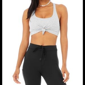 Alo Yoga Knotted Sports Bra